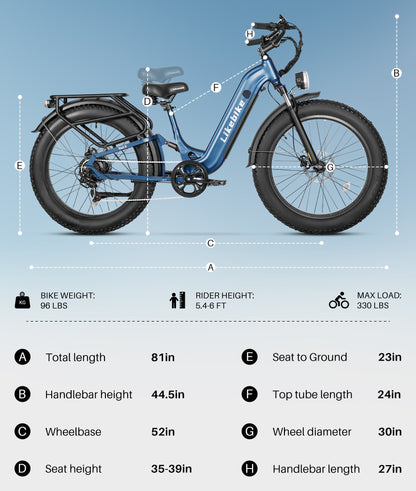 Likebike Commuter e-bike Rail 6