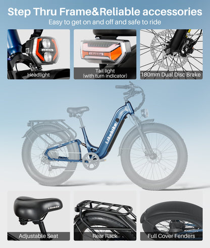 Likebike Commuter e-bike Rail 6