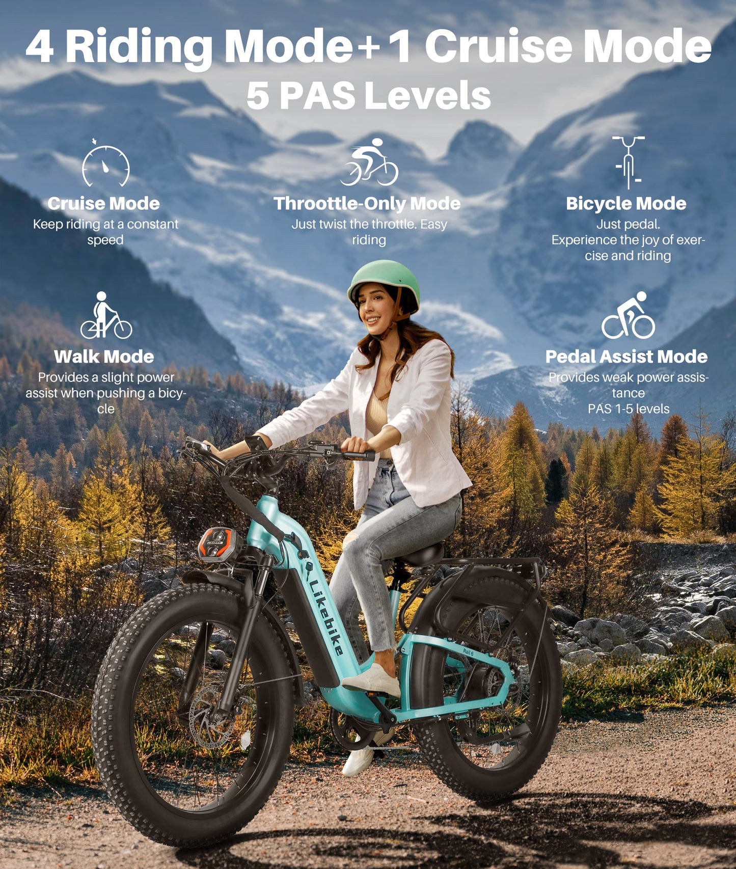 Likebike Commuter e-bike Rail 6