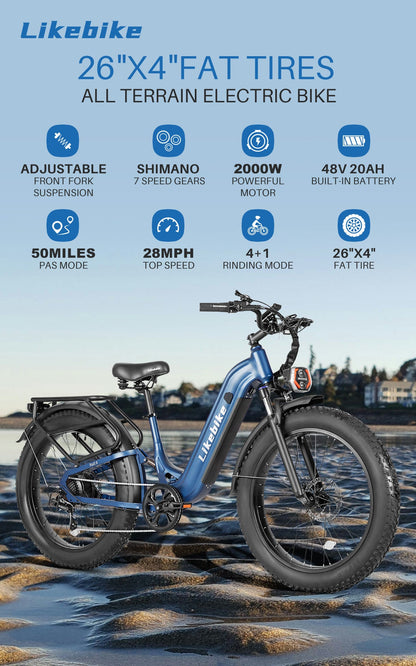 Likebike Commuter e-bike Rail 6