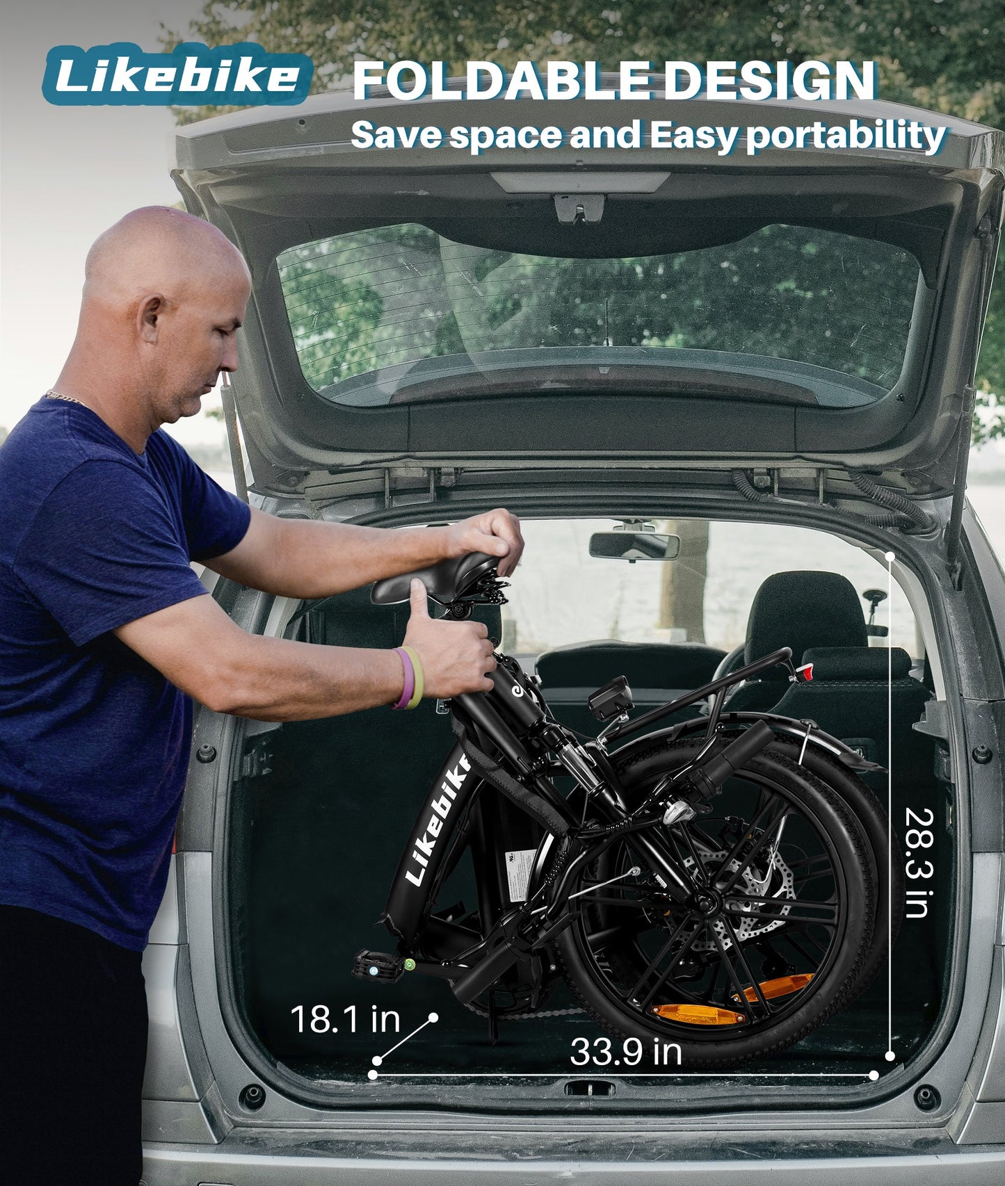 Likebike Folding e-bike Sunny