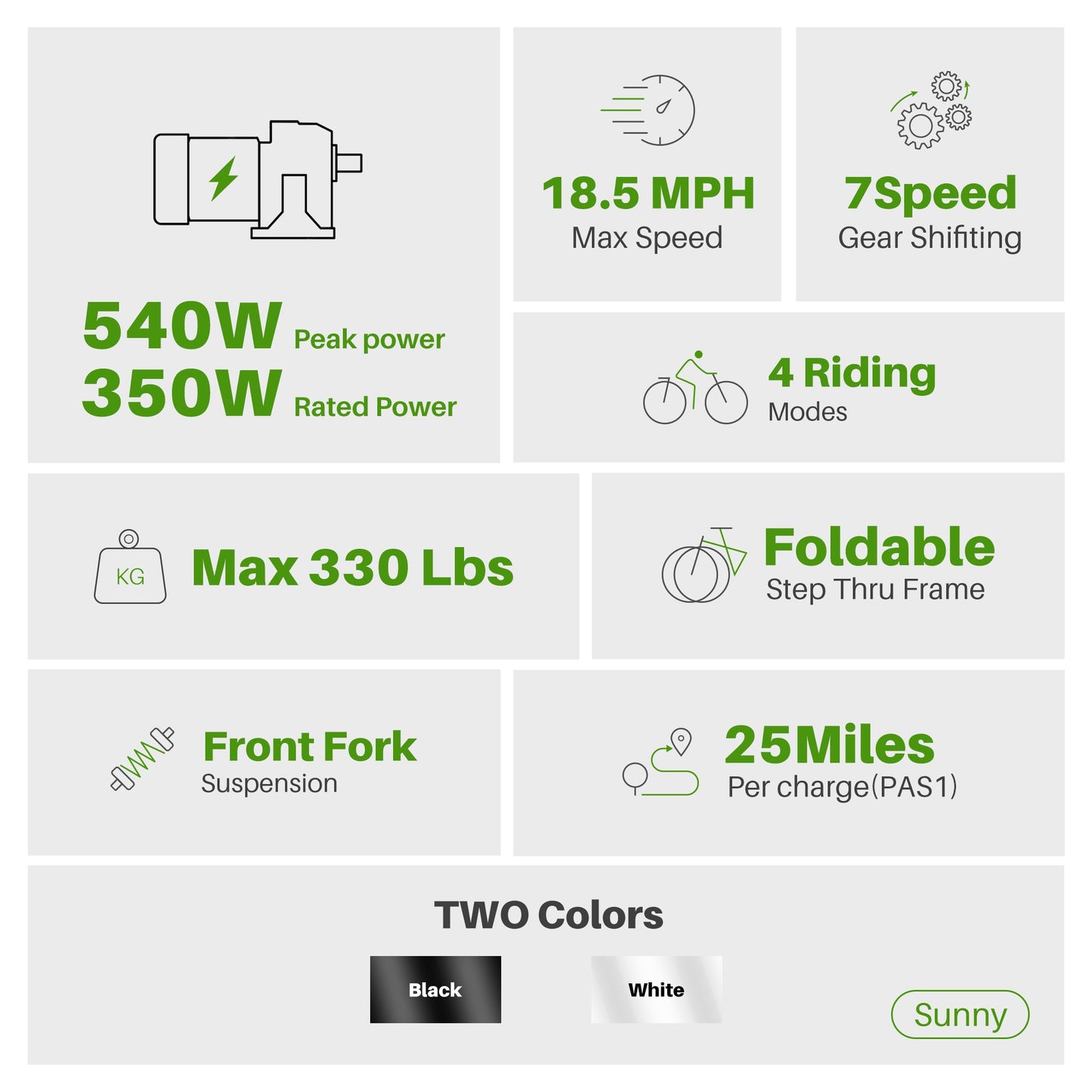 Likebike Folding e-bike Sunny