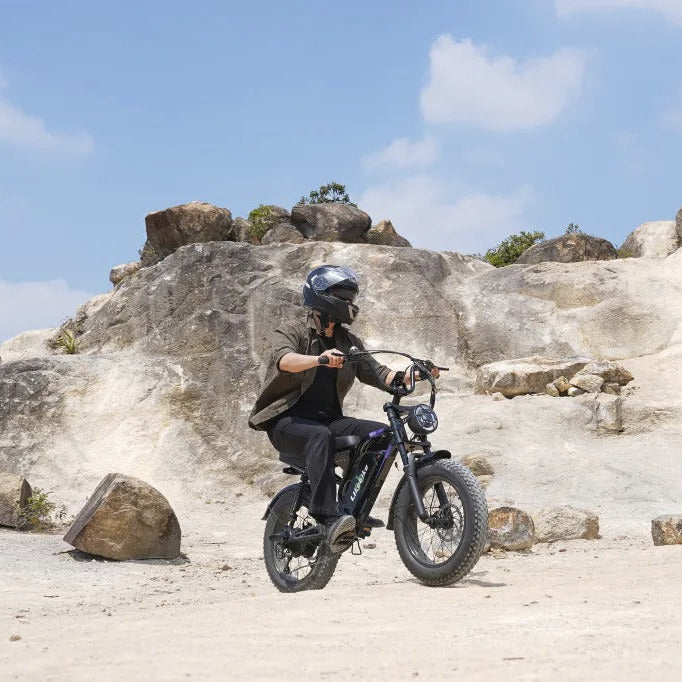 2000W Fat Tire Electric Bike, UL 2849 Certified, Likebike U12 Off-Road Ebike