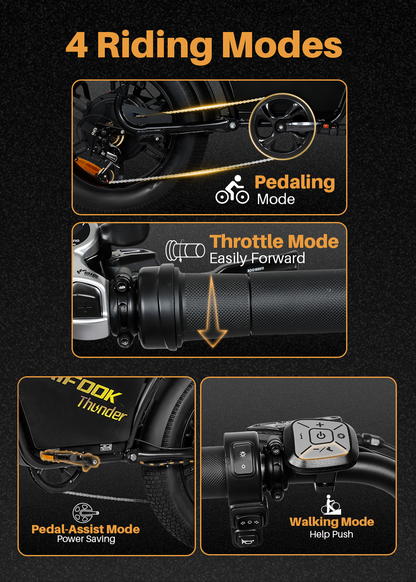 likebike off road electric bicycle Thunder