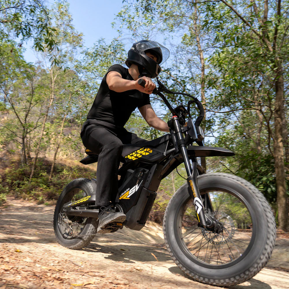 Likebike off road  KN110(2000w;50miles range;Long saddle)