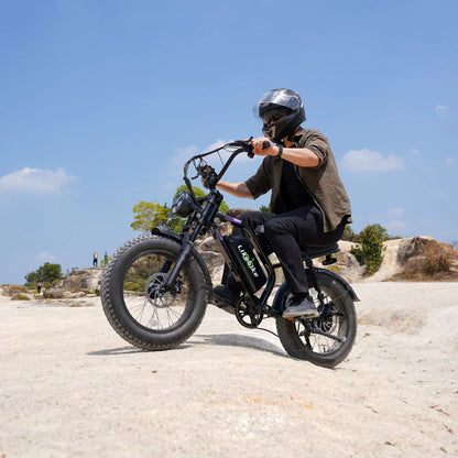 2000W Fat Tire Electric Bike, UL 2849 Certified, Likebike U12 Off-Road Ebike
